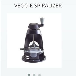 Pampered Chef Veggie Spiralizer.